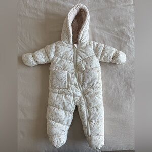 Jessica Simpson Winter Onesie Snowsuit 6/9m